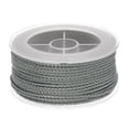 thumbnail image 1 of Unique Bargains Nylon Thread Twine Beading Cord 1.6mm Extra-Strong Braided Nylon Crafting String 16M/52 Feet, Grey, 1 of 7