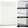 thumbnail image 5 of LazBlinds Cordless Roman Shades for Windows, Light Filtering Thermal Insulated Window Blinds, Lightweight Fabric Blinds for Indoor Windows, 34.5" W x 48" H, Ivory, 5 of 6