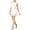 White - truewhite, variant on Rachel Roy Womens Eyelet Mini A-line Dress, White, Medium