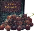 thumbnail image 4 of Decmode Large Red Wine & White Wine Metal Wall Art in White Wood Frames, Set of 2, 17” x 33”, 4 of 4