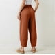 thumbnail image 3 of Women's Loose Casual Comfort Elastic Waistband Wide Leg Pants White XXL, 3 of 4