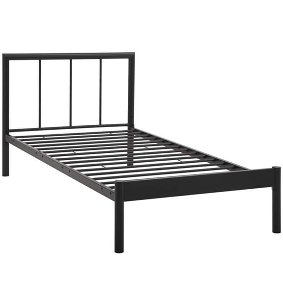 Gwen Twin Bed Frame - Brown