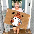 thumbnail image 2 of TIELUTT Halloween Decoration Entrance Door Mat Home Mat Dancing Door Carpet Halloween Carpet Furry Rug Fuzzy Throws and Blankets for Sofa Blanket and Throws Stone and Beam Throw Blanket Fuzzy Rugs fo, 2 of 4