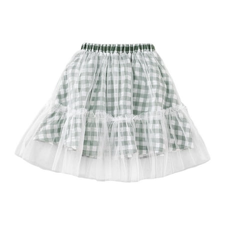 

3T Toddler Baby Girl Clothes 4T Toddler Girls Dress Polka Dots Skirt Cute Girls Summer Dress Tulle Dress Green
