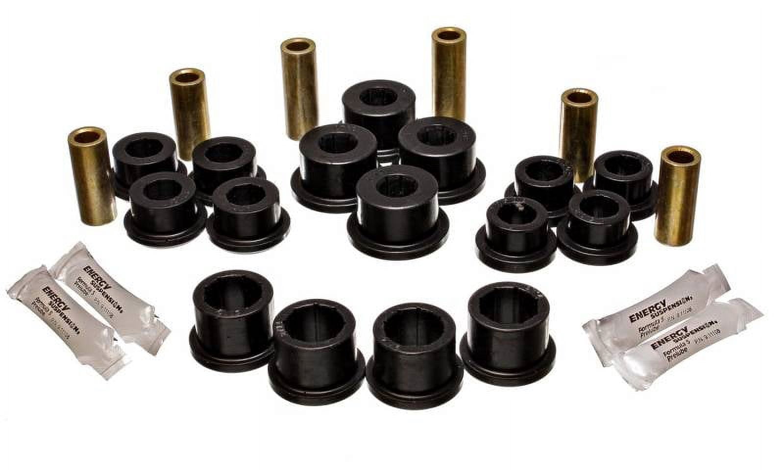 Energy Suspension 11.3108G Control Arm Bushing Set, Black Rear Performance Polyurethane
