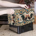 thumbnail image 5 of TSOVTHRID Boho Rooster Chicken Flower Print 4 Slice Toaster Covers Dust-proof Kitchen Small Appliance Covers Anti-scratch Toaster Oven Protector, 5 of 8