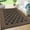 Black/Brown, variant on Waterproof Outdoor Rug 10x14ft – Reversible UV-Resistant Straw Area Mat, Portable, Great for Patio, Camping, RV, Deck, Balcony, Porch, Beach, Backyard – Peony Brown/Coffee, 10*14ft(305*427cm)
