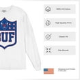 thumbnail image 6 of Buffalo Shield Long Sleeve T-shirt Game Night Fantasy Football Fan Tailgate NY, 6 of 7