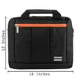 thumbnail image 2 of VANGODDY Nylon Multi-Compartment Convertible Backpack And Shoulder Bag Carrying Case For Microsoft Surface Book 2 / Surface Pro / Surface Laptop (13 Inches - 14 Inches) (Orange), 2 of 6