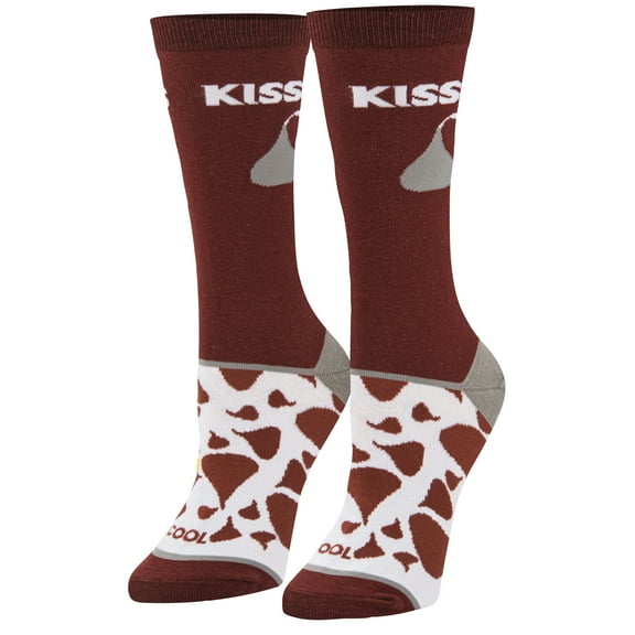 Cool Socks Hershey's Kisses Fun Print Novelty Crew Socks for Men & Women