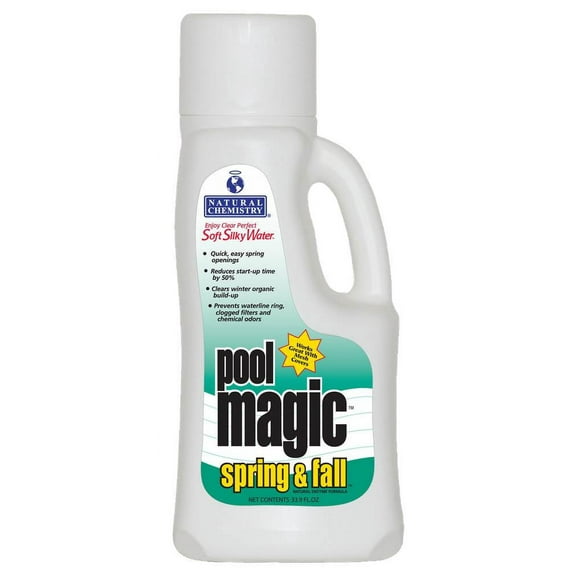 Natural Chemistry 03722 Spa Swimming Pool Magic Chemical Spring & Fall - 1 Liter