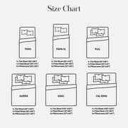 Lux Decor Queen Size Bed Sheets - 6 Piece Ultra-Soft Microfiber Sheets Set, Deep Pocket Fitted Sheet, Flat Sheet & 4 Pillowcases, Breathable Hotel Luxury, OEKO-TEX Certified, Purple