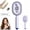 Purple, variant on New Electric Spray Air Cushions Massage Comb, 2-In-1 Misting Hair Brush With Water Spray Reduce Frizz, Nourishes Hairs