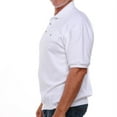 thumbnail image 2 of Classics by Palmland Short Sleeve Banded Bottom Polo Shirt with Pocket, 2 of 3