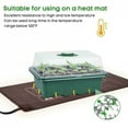 thumbnail image 4 of 12 Hole Seedling Trays Seed Starter Plant Flower Grow Box Tools Propagation for Home Gardening Starting Germination Supplies, 4 of 9
