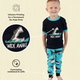 thumbnail image 5 of Wide Awake Shark Short Sleeve Kids PJ Set, 5 of 6