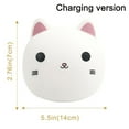 thumbnail image 2 of Rawiri Colorful silicone cat night light, 2 of 5
