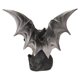 thumbnail image 1 of Decoración Del Hogar Del Gato De Tres Cabezas Decoración de Halloween, adornos de mesa de gato negro, estatuas de gato de 3 cabezas oscuras de resina, 1 of 8