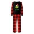 thumbnail image 3 of Pijamas navideños a juego Grinch - TKing Fashion 2024 Nuevos conjuntos de pijamas navideños familiares a juego Grinch, pijamas navideños navideños para parejas, adultos y niños, Hombres XXXL, 3 of 4