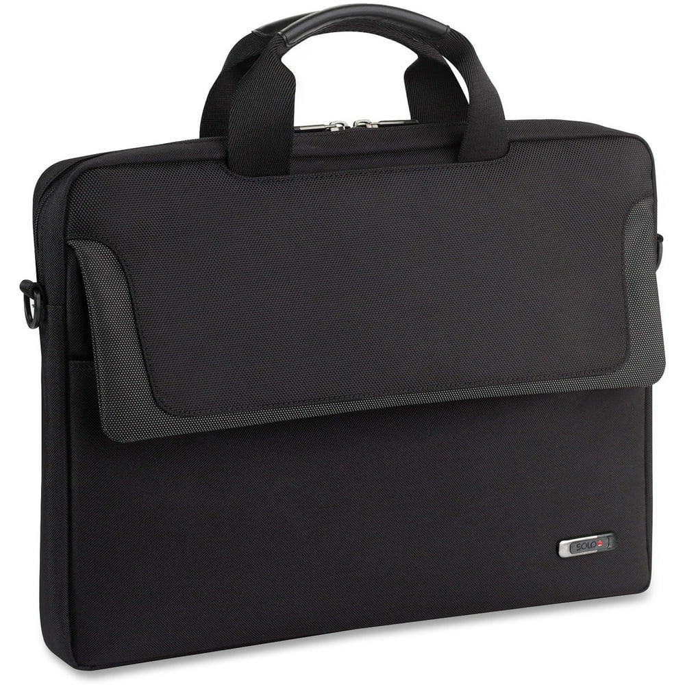 Solo USLCLA1164 US Luggage Laptop Slim Brief, Black