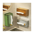 thumbnail image 2 of 3 Piezas Conveniente DecoracióN de BañO Adhesivo Montado en la Pared Servilletero Organizador Soporte de Papel Toalla de Papel Caja de PañUelos, 2 of 5