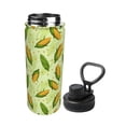 thumbnail image 2 of Honeii Fresh Corn Print 18OZ Sports Insulated Kettle,Double-Walled Stainless Steel Water Bottle with Leak-Proof Lid, Perfect for Outdoor, Sports, and Travel, 2 of 7