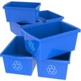 thumbnail image 1 of Storex Recycle Bin (6 units/pack), 1 of 5