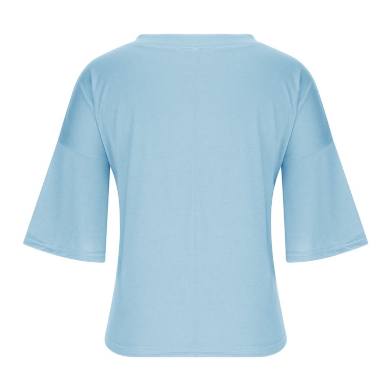 Bell sleeve T-shirt