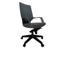 thumbnail image 4 of Unique Furniture Contemporary Fabric Seat Office Chair in Gray, 4 of 5