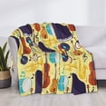 thumbnail image 4 of Throw Blanket for Couch, musical instruments Super Soft Fuzzy Comfy Warm Throw Blanket, Cuteness Lightweight Cozy Plush Flannel Blanket & Throws for Sofa and Bed All Season, 4 of 5