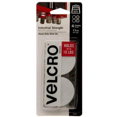 

VELCRO® Brand Industrial Strength 1 7/8in Circles White - 4 ct.