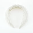 thumbnail image 4 of Unique Bargains 1 Pc Lace Wide Headbands for Women Beige, 4 of 6