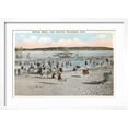 thumbnail image 2 of Art.com Beach, Lake Nokomis, Minneapolis, Minnesota Art Print, White Frame Wall Art, 23" x 17", 2 of 5