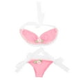 thumbnail image 2 of Ropa de muñecas Zulema traje de baño rosa 1/3 calzoncillos es, 2 of 8