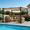 Khaki, variant on Clouddwell 12x10 ft Outdoor Pergola with Retractable Canopy, Heavy-Duty Metal Frame Patio Pergola for Backyard & Garden, UV Protection Sun Shade, Gray