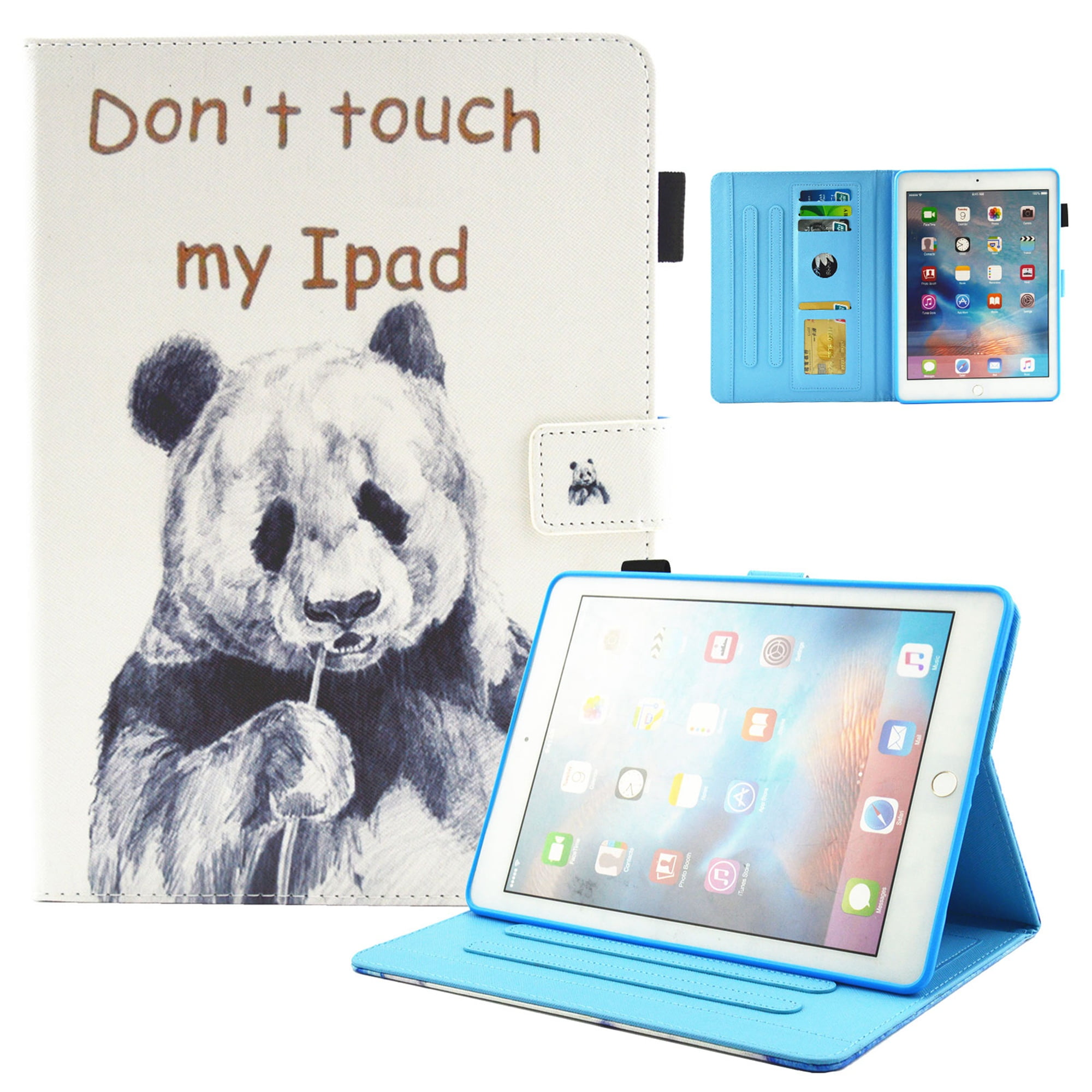 iPad Air Case Auto Wake / Sleep iPad Air2 Case Dteck PU Leather Folio Smart Cover Lightweight Stand Case for New iPad 9.7 Inch 2017/iPad Air 2/iPad Air,Black Cats New iPad 2017 9.7 inch Case
