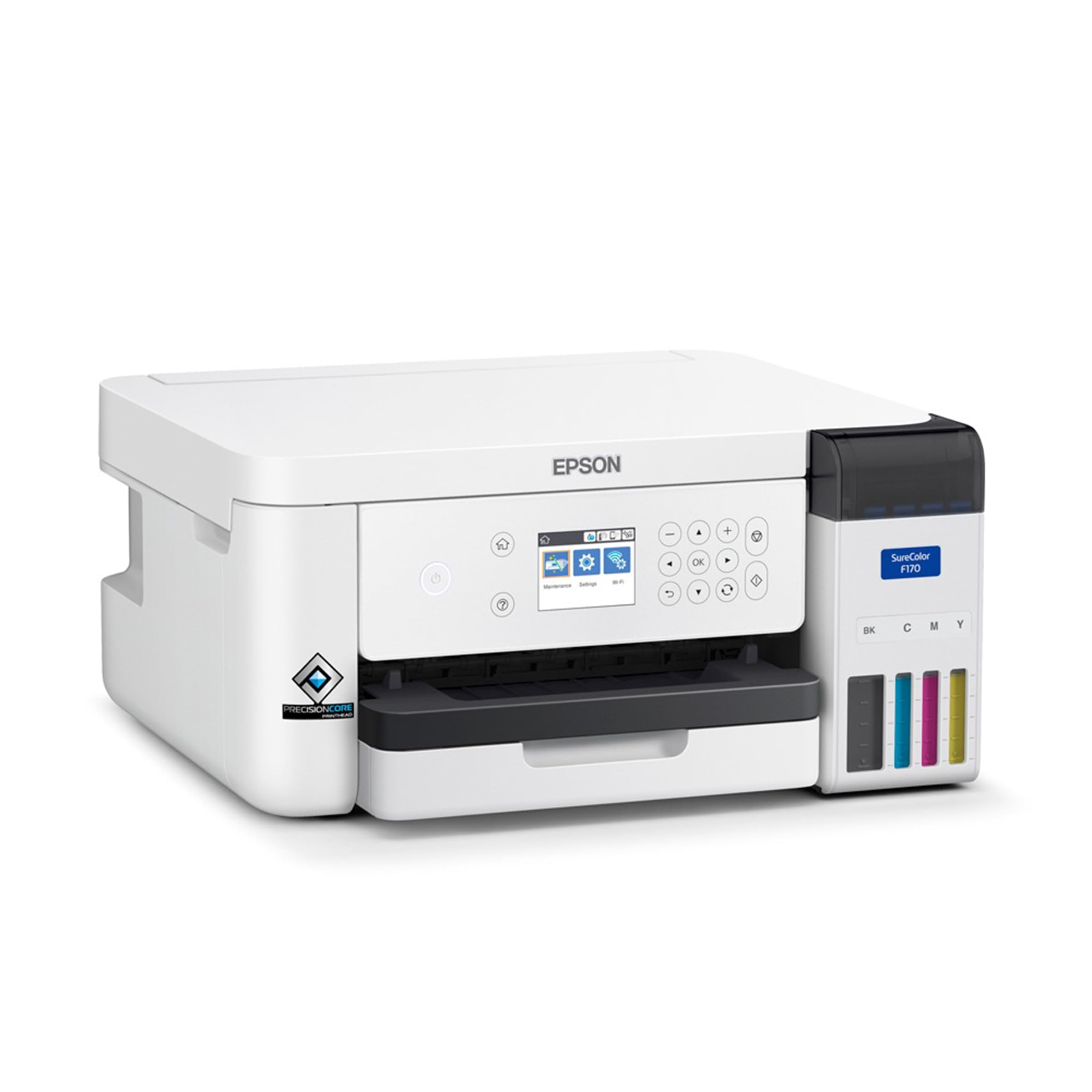 Epson SureColor F170 Dye-Sublimation Printer. Includes Full Set of Ink, User Guide, & AC Power Cable SCF170