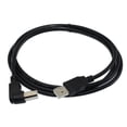 thumbnail image 3 of 6ft Angle USB Cable for HP - Envy 4500 Network-Ready Wireless e-All-in-One Printer , Black, 3 of 3