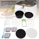 thumbnail image 4 of Kit De Accesorios Para Freidora, Juego De Rejilla Para Freidora De Acero Inoxidable 304 Con Moldes Para Hornear Pasteles Y Pizza Para Cocinar, 4 of 7