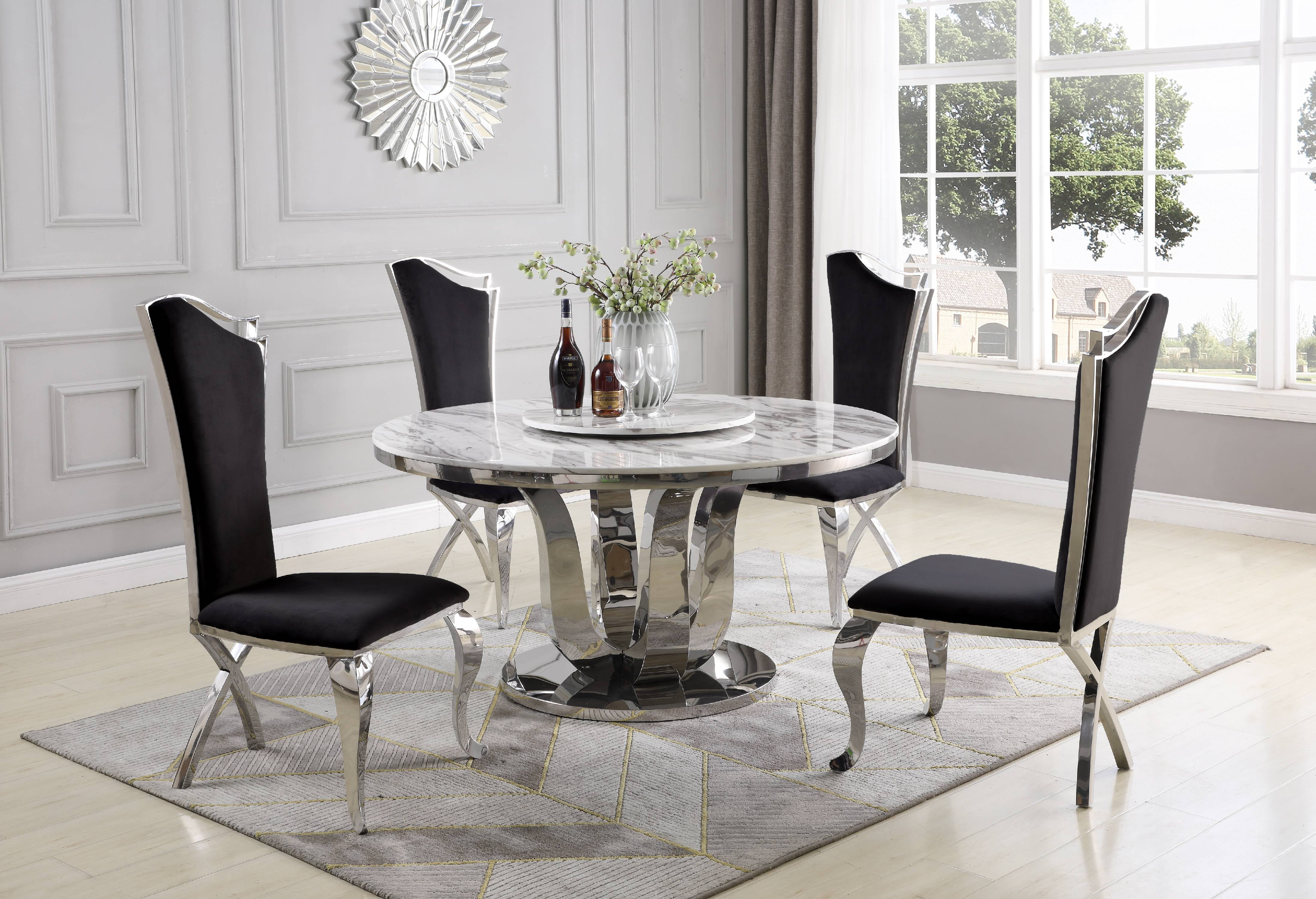 lazy susan dining room sets