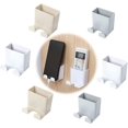 thumbnail image 1 of Soporte para control remoto montado en la pared, soporte para teléfono móvil montado en la pared, caja de almacenamiento con soporte de carga montado en la pared ABS, caja de almacenamiento para, 1 of 5