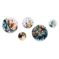 thumbnail image 2 of Designart "Boho Dance Captivating II" Abstract Metal Wall Art Set of 5 Piece, 2 of 5