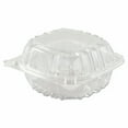 thumbnail image 2 of DART C57PST1 Clear 6" Seal Hinged-Lid Plastic Containers For Food 500 / Case, 2 of 12