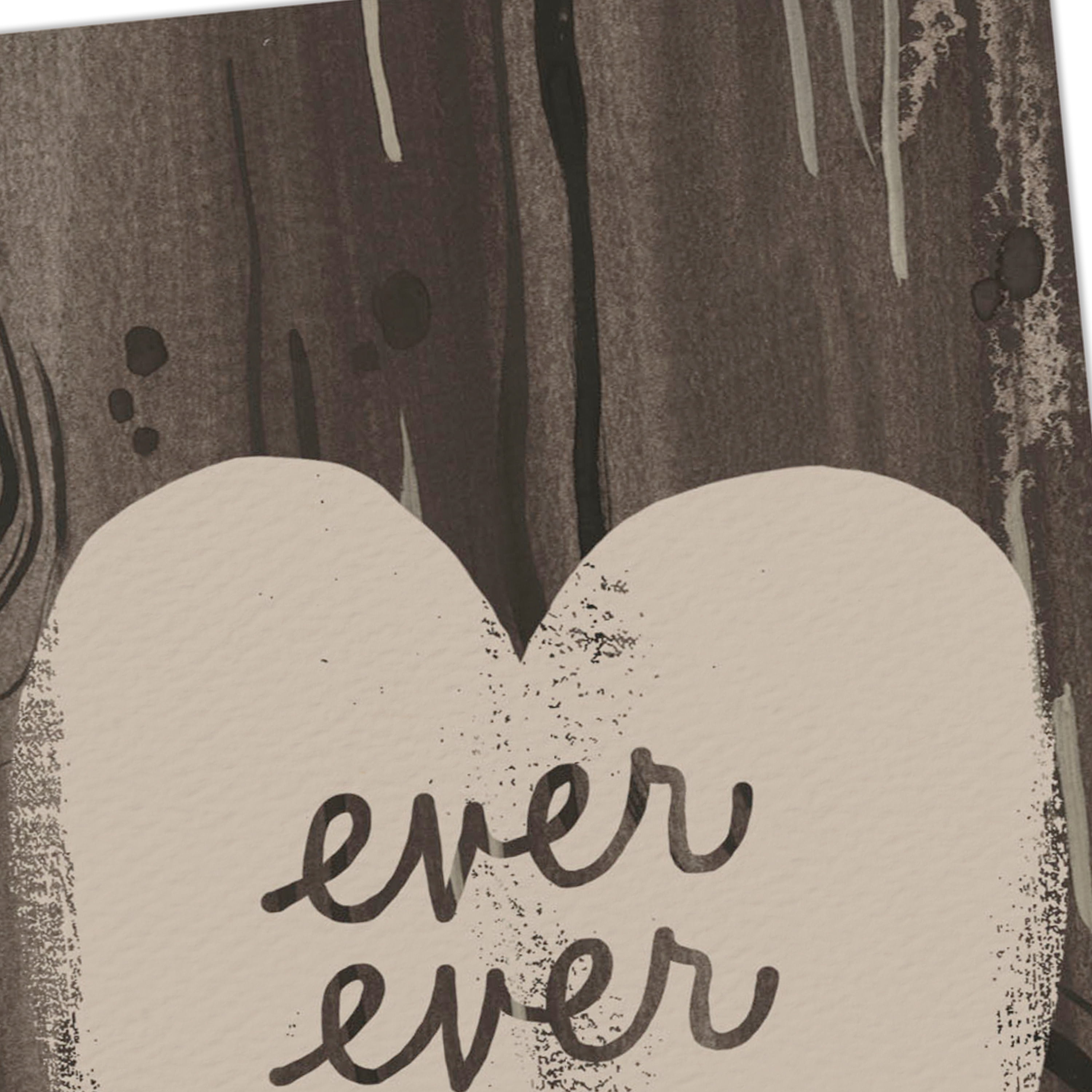 Hallmark Good Mail Wedding Card (Congrats on Your 4 Evers)