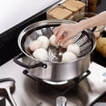 thumbnail image 2 of Lishi Stainless Steel Foldable Vegetable Steamer Basket, 2 of 4