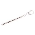 thumbnail image 1 of new Mini pocket Musical Instrument Keychain Cosplay prop Accessories flute keyring key chain Pendant He Qiyong unisex, 1 of 2