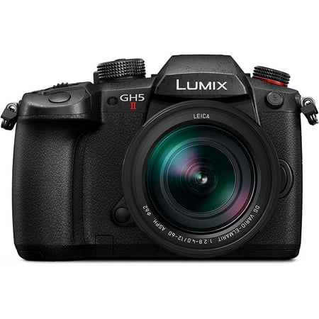 Panasonic LUMIX GH5M2 Mirrorless Digital Camera W/12-60mm F2.8-4.0 Leica Lens DC-GH5M2LK (International Model)