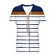 thumbnail image 2 of TaTaai Ladies Short Sleeve Open Front Cardigan Printed Blouse Soft Cotton Spring Summer Casual Wear Pocket Detail Top Gift, 2 of 5