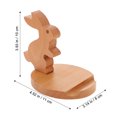 thumbnail image 2 of Milisten Mobile Phone Tablet Holder Rabbit Tabletop Chocolate for Boyfriend 1 Piece, 2 of 5