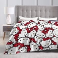 thumbnail image 5 of Hello Kitty Blanket, Super Soft Throw Blanket, Cozy Flannel Blankets For Boys Girls, Warm Blankets For Couch Sofa Bed, 80"X60", 5 of 9